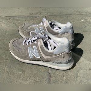 New Balance 574 Grey, size 6.5 Wide